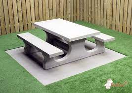 Concrete Picnic Table Standard Heblad