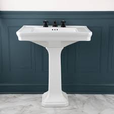 30 Inch Pedestal Bathroom Sink 8 Centers