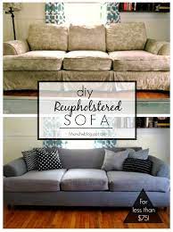 diy couch reupholster