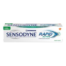 sensodyne rapid fresh mint toothpaste
