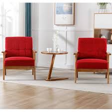 upholstered accent chairs set