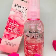 kiss beauty makeup fix spray skin