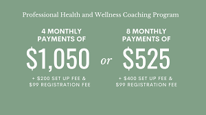 payment plans nutritional therapy