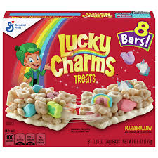 lucky charms marshmallow treats bars