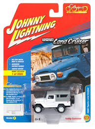 3 Color Cars Set Johnny Lightning 1 64 1980 Toyota Land Cruiser Hard Top