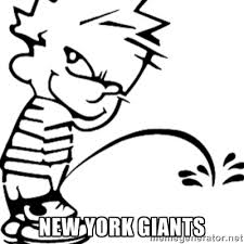 New York Giants - calvin peeing | Meme Generator via Relatably.com