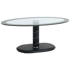 Contemporary Design Oval Coffee Table