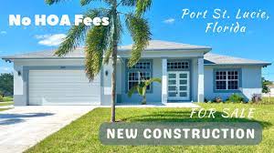 no hoa fees in port st lucie fl