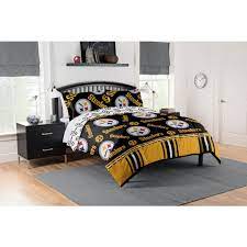 Pittsburgh Steelers Full Bed Set 5 Piece
