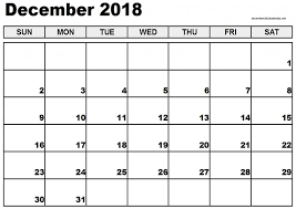 December Calendar Templates Chupan Theme