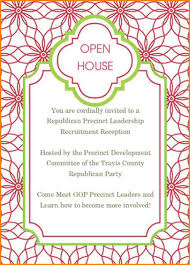 022 Open House Invitation Template Holiday 1 Ideas