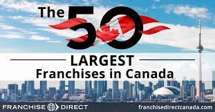 the 50 largest franchises in canada