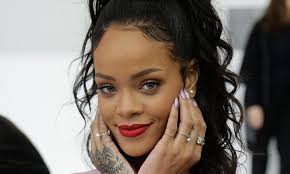 rihanna flaunts pimple in rare makeup