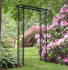Gothic Flat Top Metal Garden Arch The