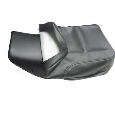 Wide Open Black Vinyl Seat Cover