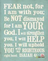Isaiah 4110 Fear not for I am with you... JPEG by YouMeandtheTots, $6.00  They have three verses I like that we could put between win… | Quotes,  Verses, Verse quotes