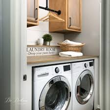 small laundry room makeover diy