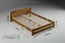 double bed frame one uk size
