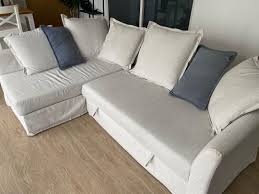 ikea holmsund sofa bed with cushions