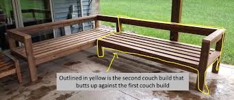 diy outdoor sectional couch kinda