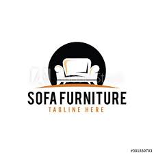 Sofa Furniture Logo Vector Icon