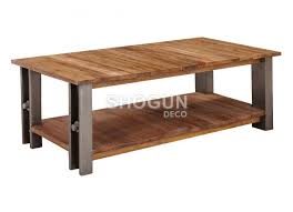 Profile Industrial Coffee Table 2 Tops