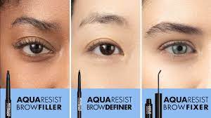 aqua resist waterproof eyebrow definer