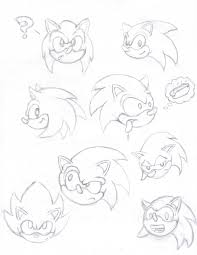 how to draw more faces sonic by boxice