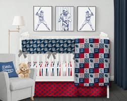 Football Crib Bedding Set Boy Nursery