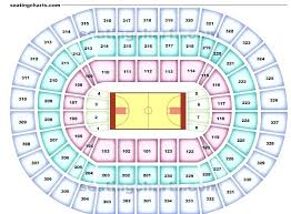 Moda Center Map Center Seating View Section Row J Seat 1