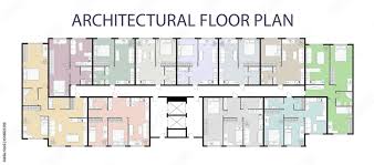 floor plan architectural apartment