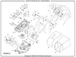 40 volt lawn mower parts diagram
