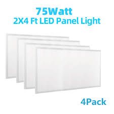 2x4 Ft Led Flat Panel Flush Mount Light