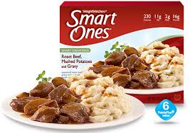 It's amazing what you can do with a food processor, a head of cauliflower, and some cheese. Smart Ones Smart Creations Roast Beef Mashed Potatoes And Gravy 230 Calories Lean Cuisine Eat Smart Beef Recipes