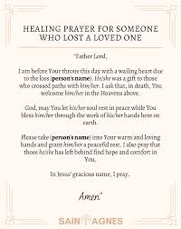5 prayers for loss of a loved one to