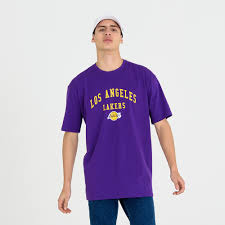 Available in a range of colours and styles for men, women, and everyone. Los Angeles Lakers Arch Purple Tee New Era Cap Co