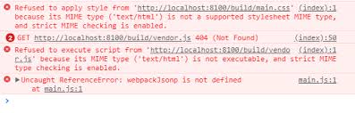 error webpackjsonp is not defined