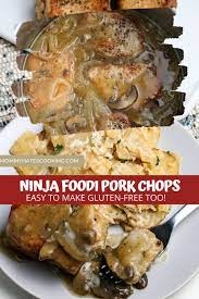 ninja foodi pork chops with gravy