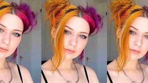 stunning two tone hair color ideas