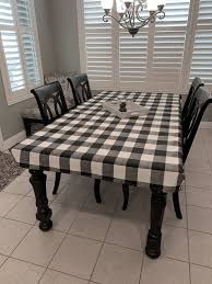 Buffalo Check Fitted Corners Tablecloth