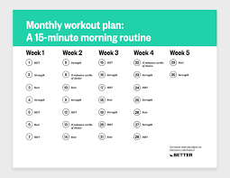 A 15 Minute Morning Workout Routine You