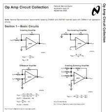 Almost All Opamp Circuits You Will Ever
