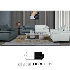 Opez Leather Sofa Set Colour Options