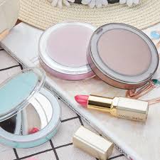 Travel Portable Led Lighting 3x Magnifying Sensing Mini Beauty Makeup Mirror Espejo De Maquillaje Make Up Cosmetics Tools Vanity Mirrors With Lights Wall Mounted Makeup Mirror From Mnyt 15 62 Dhgate Com