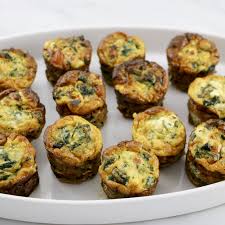 spinach and goat cheese quiche minis
