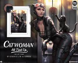 Catwoman: All Tied Up Fine Art Print