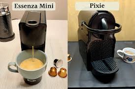 nespresso pixie vs essenza mini which
