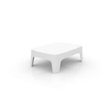 outdoor coffee table white modern resin