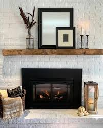 29 Painted Brick Fireplaces That Feel