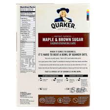 quaker maple brown sugar instant